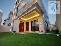 Luxury villa for rent in Al Yasmeen – Ajman, directly facing the park, featuring a private swimmin