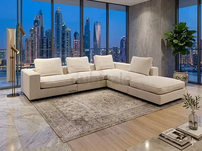 Marina home feather 🪶 filled sofa