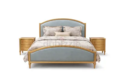 Classic Gold Bed – Luxury Design – Excellent Condition – King Size