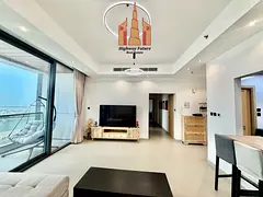 High-End |Fully Furnished 2 Bedroom Apartment | Water View | Luxury Building | 100K