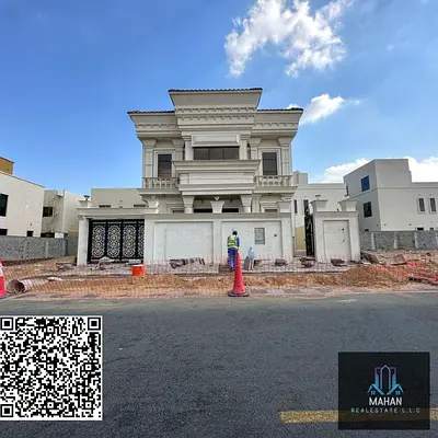 Villa for sale in Al Amerah, Ajman - A distinctive villa with its high-end design:-...