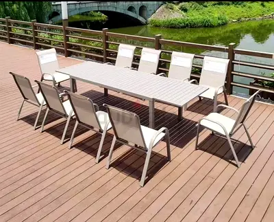 Outdoor Dining Set with 8 Chairs