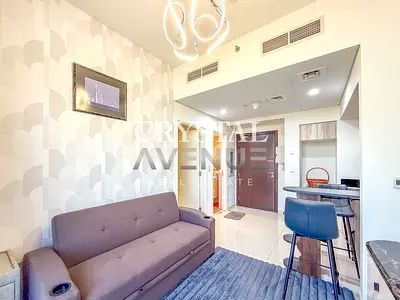 Bright & Well-maintained Fully Furnished 1BR | Balcony | Panoramic Golf Views
