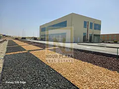 SPACIOUS WAREHOUSE WITH LAND FOR RENT IN MUSSAFAH
