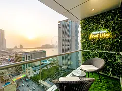 MegaLuxury Beachfront w/ Panoramic Ain Dubai Views