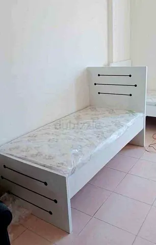 Single 90x190cm Bed with mattress.  Same day delivery available