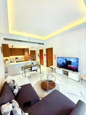 شقة بغرفة نوم واحدة | عزيزي ريفييرا أزور | مفروشة | إطلالة على البرج والبحيرة