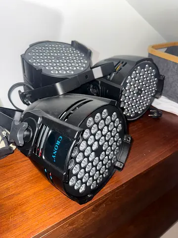 Crony LED PAR Stage Lights 3pcs Set for Events