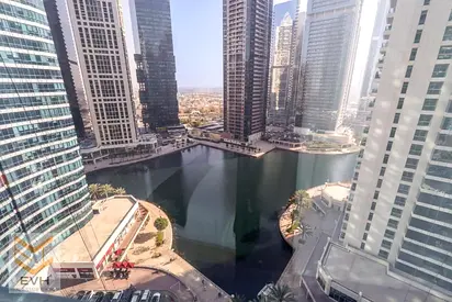 استوديو مفروش | خليج جميرا X1 | إطلالات على المارينا والأفق