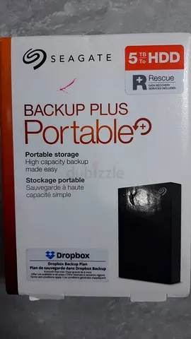 SEAGATE HARD DRIVE BACKUP PLUS PORTABLE (STHP5000400) 5TB BLACK