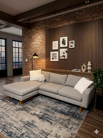 West elm eddy L Shape Sofa