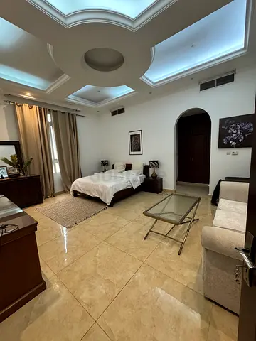 Master bedroom fully furnished in a villa center Dubai