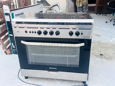 Westpoint Stainless Steel Freestanding Range with Oven and Glass Hob