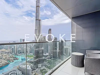 Burj Khalifa View | Luxurious 4 Bed | High Floor