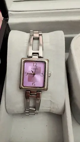 Casio Womens Watch with Purple Dial