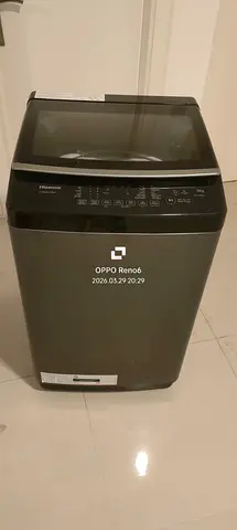 Hisense 8 kg top load automatic washing machine available