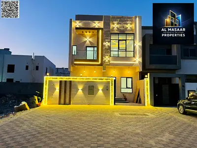 Villa for sale on a main street with a rooftop terrace – Super Deluxe finishing – Corner villa on a street and alley – Direct from the owner