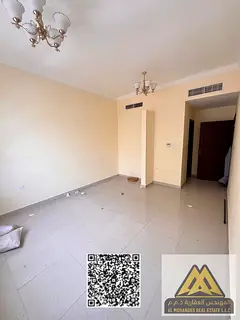 Apartment for annual rent – ​​Al Nakheel 1, Ajman (second row from the Corniche)