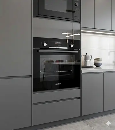 BOSCH SERIES 6 electric oven built-in 60cm.touch timer integrated model BY HTC