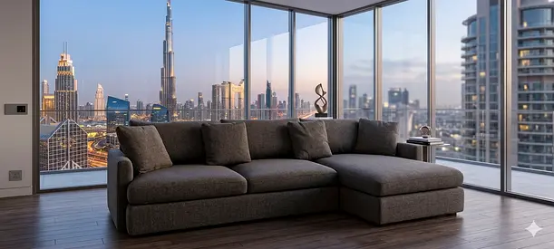 Crate Barral lounge deep L Shape Sofa