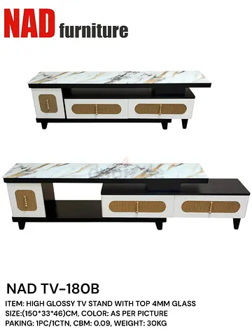 High Glossy TV Stand New For Sale