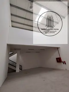 Warehouse for rent in Al Jurf Industrial Area 3 strategic location 2000 sq ft with mezzanine and 21