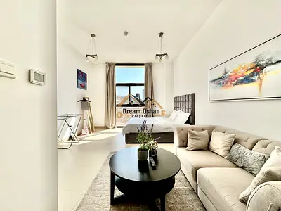 SPACIOUS FURNISHED STUDIO FOR RENT • NEARBY METRO • JADDAF WATERFRONT AREA