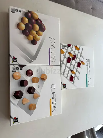 Set of 3 abstract strategy games — Pylos, Quantik  Squadro