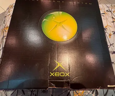 Boxed Microsoft Original XBOX pal Console