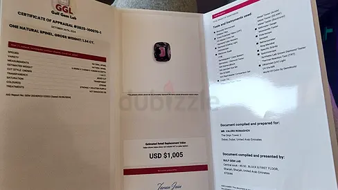 Natural Spinel Violetish Purple