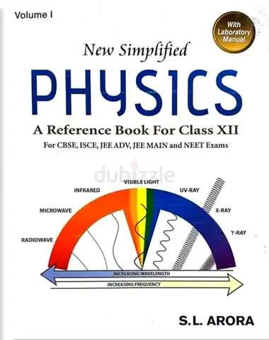 SL Arora physics grade 12