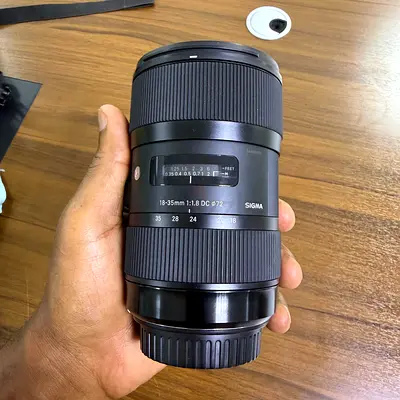 Sigma 18-35mm f/1.8 DC (APS-C) lens - used, good condition