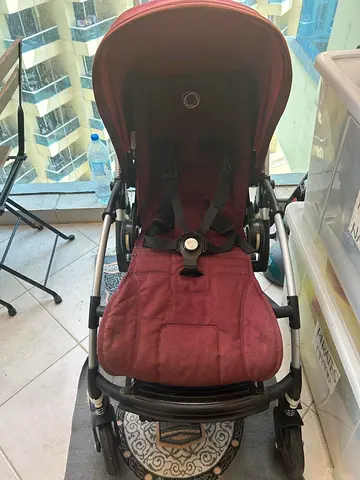 Bugaboo Bee Stroller / Pram – Maroon – Good Condition