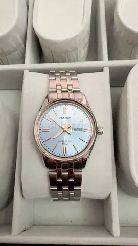 Casio Womens Watch with Stainless Steel Band