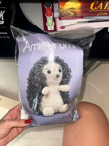 Amigurumi Crochet Hedgehog Doll Kit