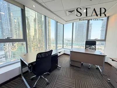 🚀 Promotional Offer: Serviced Office in JLT | 4 Visas | Near Metro | AED 7,500/month