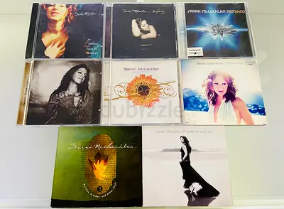 8 Sarah McLachlan Music CD’s