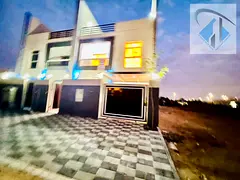 Villa for rent in Al Zahia, Ajman - 5 master bedrooms, majlis and living room - First occupancy