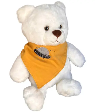 Mamas  Papas Teddy Bear Soft Toy - White