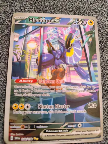 Miraidon-EX Pokémon Card - Single
