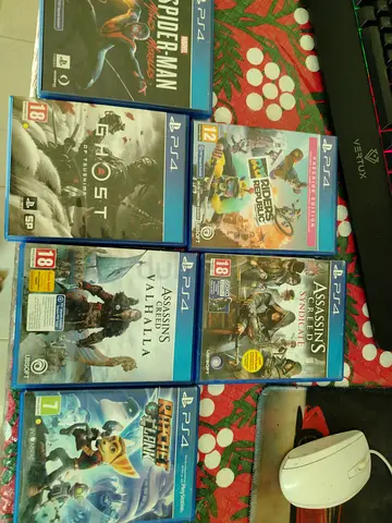 Ps4 games 30-50dhs
