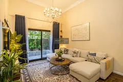 Furnished 1BR Apartment | Garden &amp; Community Views | Terrace Living