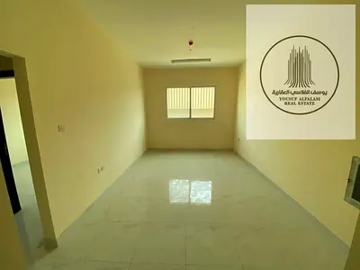 Office for rent in Industrial Area 1. One room, hall, and kitchen. Annual price 25,000 dirhams. Very prime location.