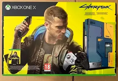 Microsoft Xbox One X Console - Cyberpunk 2077 Limited Edition Bundle 1TB NEW