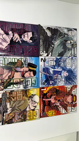 Golden Kamuy manga set — volumes 1–6