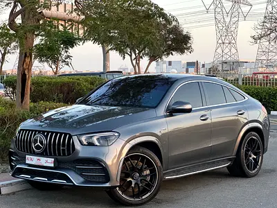MERCEDES-BENZ GLE-53 COUPE 2021 GCC FULL SERVICE HISTORY NO ACCIDENTS NO PAINT