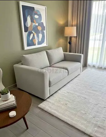 Light beige 2 set fabric sofa bed ikea vimle