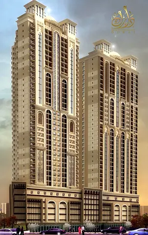 شقة حصرية بغرفة نوم واحدة، تصميم مدروس جيداً، موقع استراتيجي، إيجار شهري 1% لمدة 4 سنوات بعد التسليم