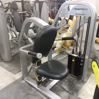Nautilus Seated Dip Machine - Used, Good Condition
