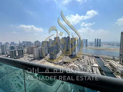 شقة غرفة وصالة في القصباء إطلالة مباشرة على البحيرة والقناة وبلكونة كبيرة